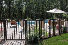 Aluminum-Black-Pool-Code-Sentry-with-Arched-Gate_02