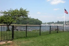 Aluminum-Black-Sentry-with-Arched-Gate_13