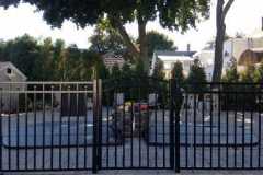 Aluminum-Black-3-Rail-Canterbury-Style-Arched-Gate_01