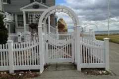 Vinyl-Victorian-Spaced-Picket-with-New-England-Arbor-with-Custom-Gate-and-Arched-Wings_01